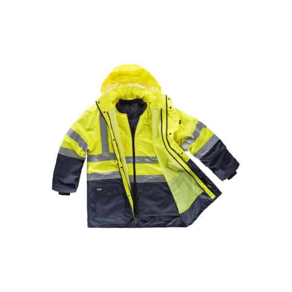 Parka de Alta Visibilidade 4 em 1 C3745