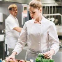 Jaleca de Chef Manga Comprida P434