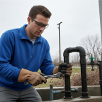 Sweatshirt WOOD 1/2 fecho