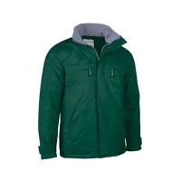 Parka Acolchoada Boreal Verde Garrafa