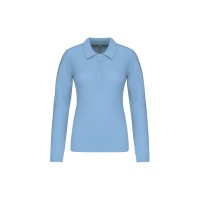 Polo Senhora K257 Celeste