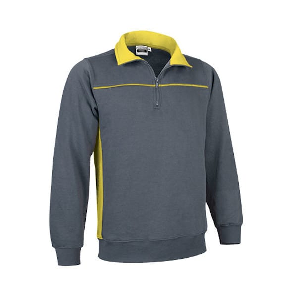 Camisola Cardada Thunder Cinza/Amarelo