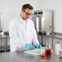 Bata Branca fecho em Velcro P705