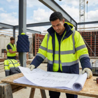 Parka de Alta Visibilidade 4 em 1 306003