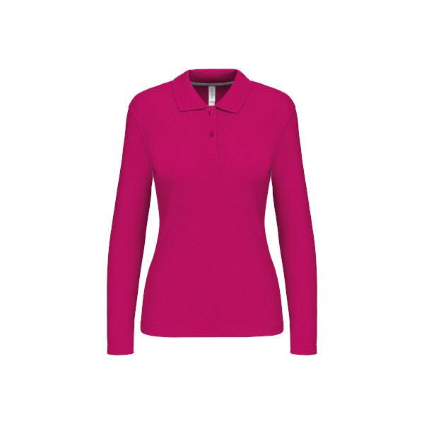 Polo de Manga Comprida de Senhora