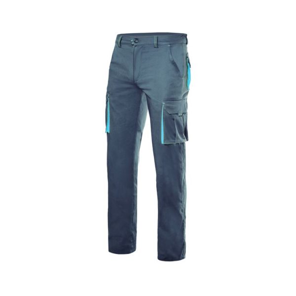 Calças Multibolsos Bicolores 103024 Stretch
