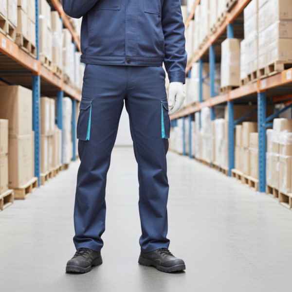 Calças Multibolsos Bicolores 103024 Stretch