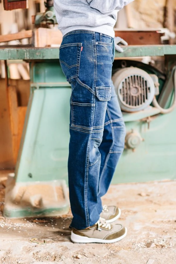 Calça de Trabalho em Ganga 103028