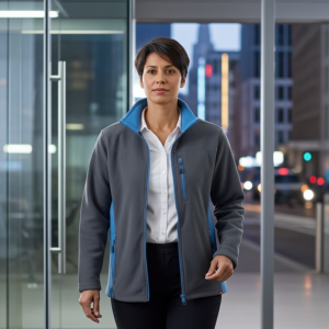 Casaco Polar Bicolor 201504 Casaco Polar Bicolor 201504