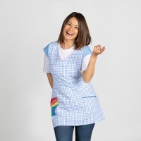 Avental para Educadora 212800 Celeste