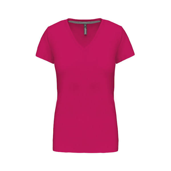 T-Shirt Senhora Decote V K381