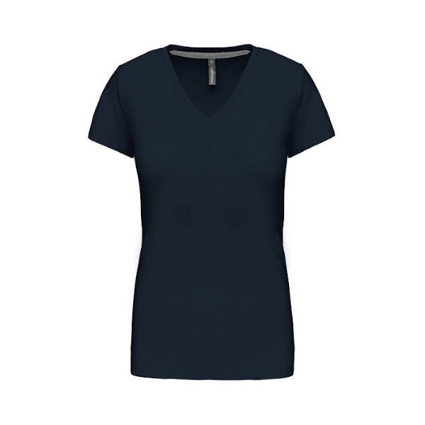 T-Shirt Senhora Decote V K381