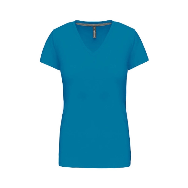 T-Shirt Senhora Decote V K381