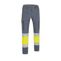 Calças de Alta Visibilidade RIGEL - Cinza