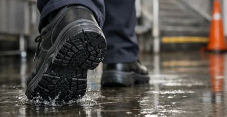 Quando usar sapatos antiderrapantes