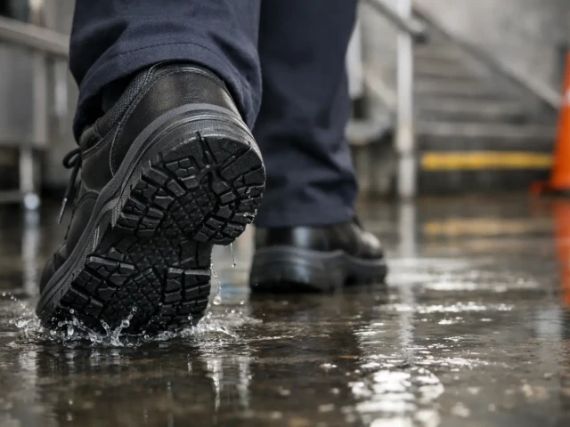 Quando usar sapatos antiderrapantes