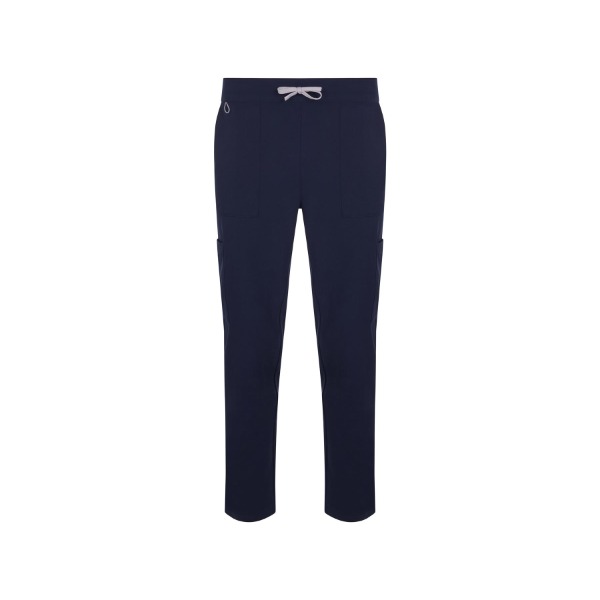 Calças estilo pijama retas 533020 Calças estilo pijama PureStretch retas unissexo | 533020 Marinho