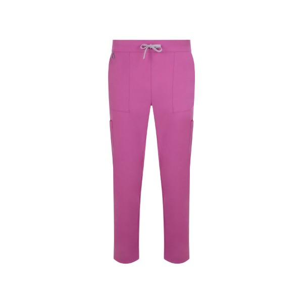 Calças estilo pijama retas 533020 Calças estilo pijama PureStretch retas unissexo | 533020 Rosa