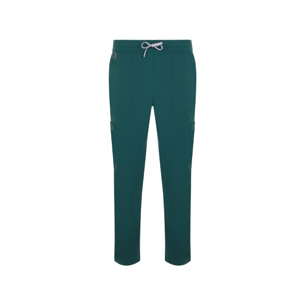 Calças estilo pijama retas 533020 Calças estilo pijama PureStretch retas unissexo | 533020 Verde