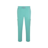 Calças estilo pijama retas 533020 Calças estilo pijama PureStretch retas unissexo | 533020 Turquesa