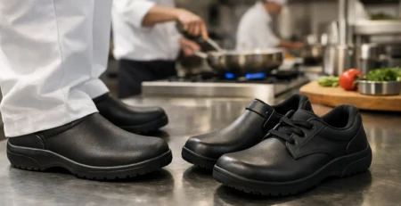 Melhor calçado para cozinha profissional