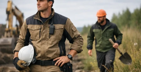 Uniformes de trabalho que funcionam no terreno
