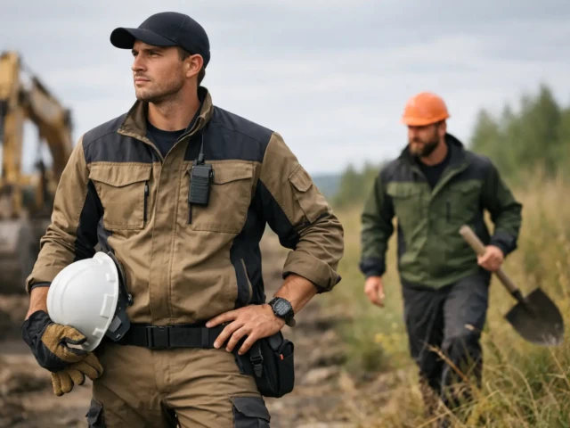 Uniformes de trabalho que funcionam no terreno