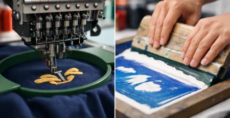 Bordado ou estampagem têxtil: qual escolher?