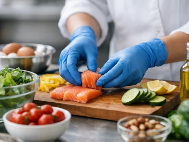 Como escolher luvas nitrilo para alimentação