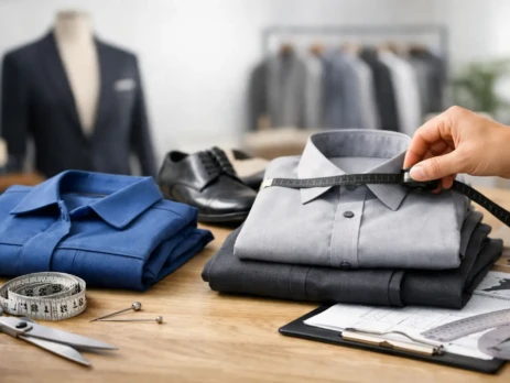 Guia de tamanhos para roupa de trabalho profissional
