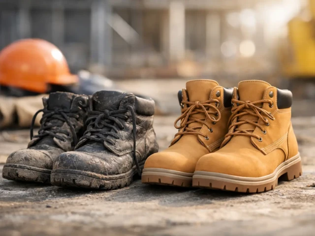 Quando substituir botas de segurança no trabalho