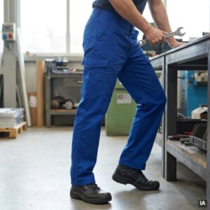 Pintor a vestir calças de trabalho multibolsos QUARTZ com bolso lateral funcional