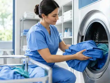 Como lavar fardas hospitalares corretamente