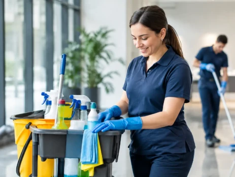 Como equipar uma equipa de limpeza profissional